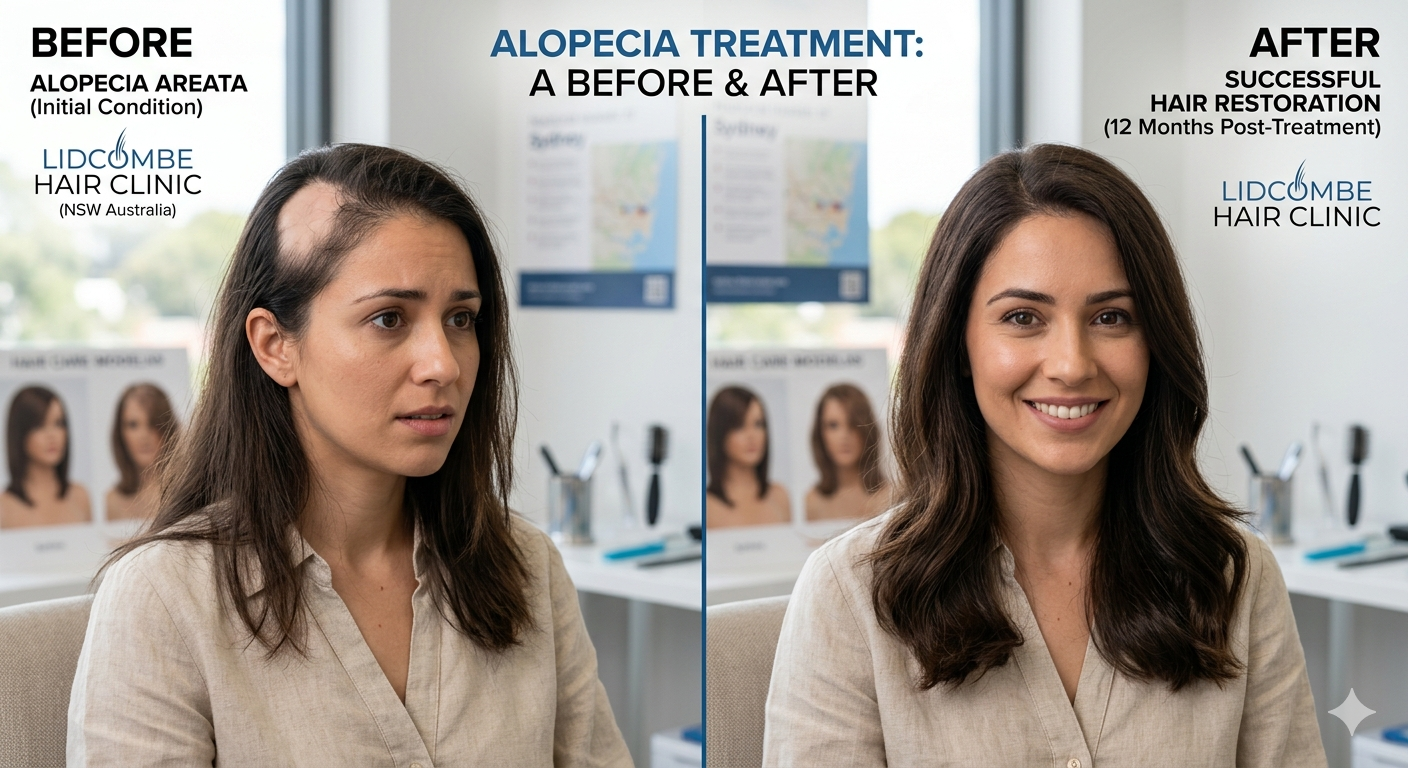 Alopecia Treatment Before and After