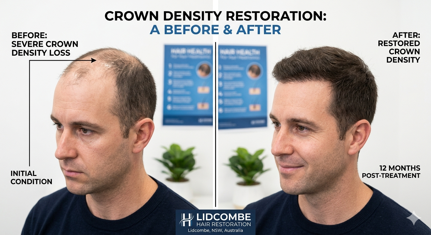 Crown Density Before and After